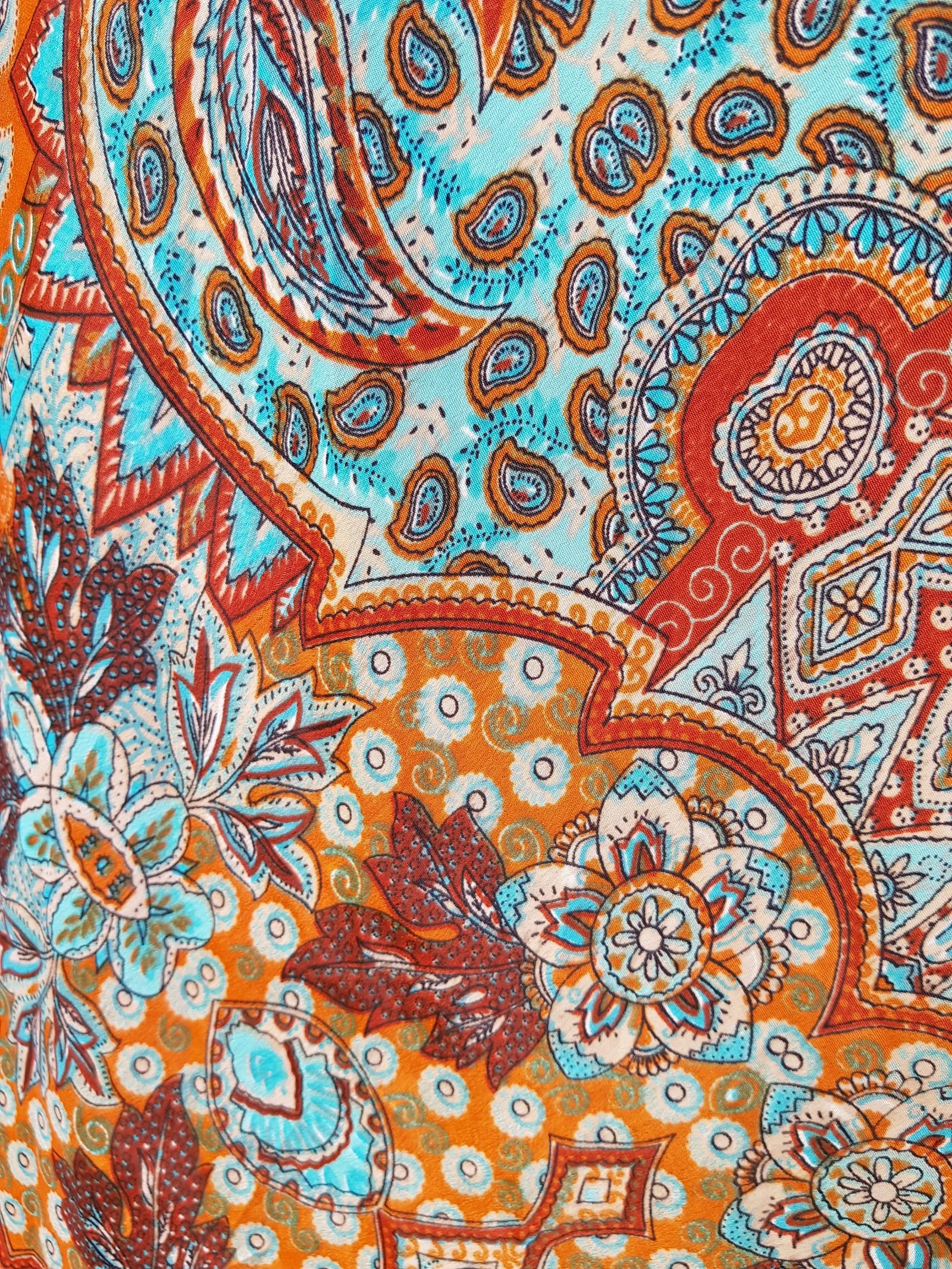 Paisley Cashmere Harem Wide Pants – photo 8